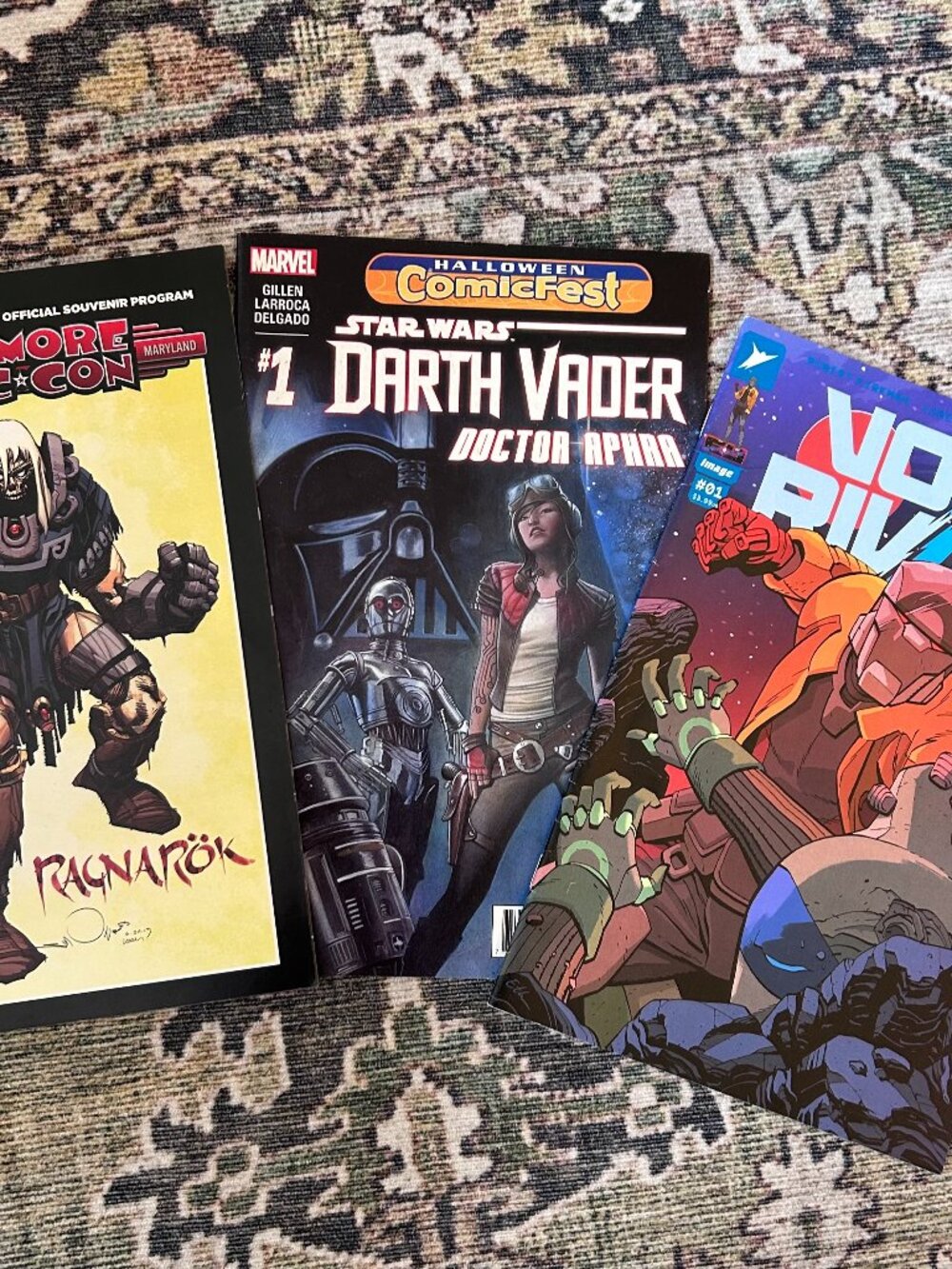 Comic Book Lot: Void Rivals #1, Darth Vader/Doctor Aphra #1, Baltimore Comic-Con